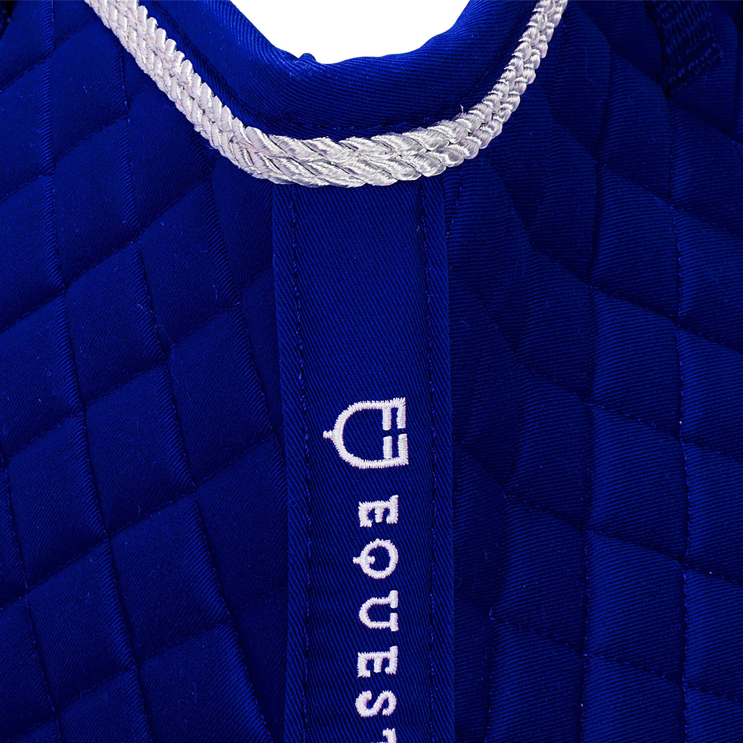 Shaped jumping saddle pad in cotton