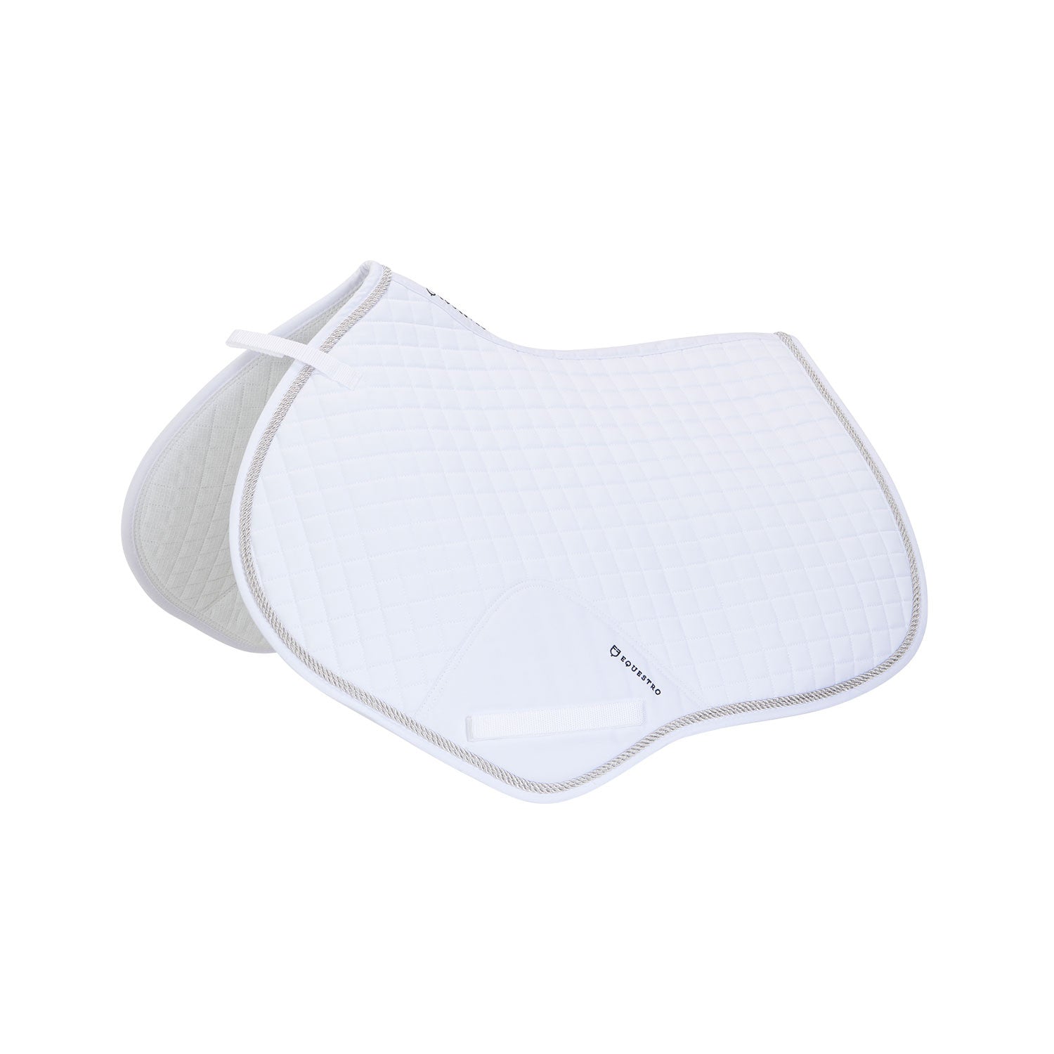 Equestro Shaped jumping saddle pad in cotton