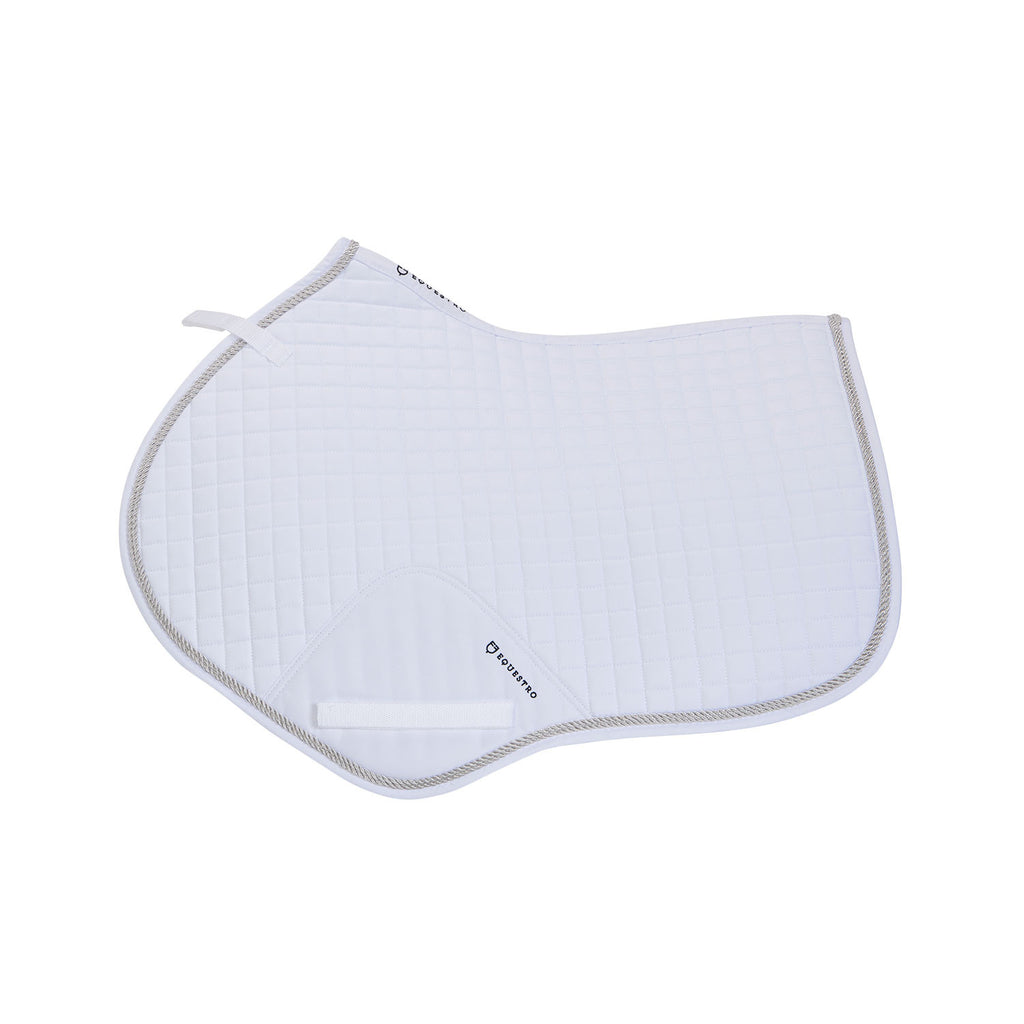 Shaped jumping saddle pad in cotton