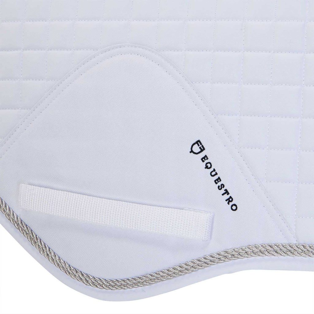 Shaped jumping saddle pad in cotton