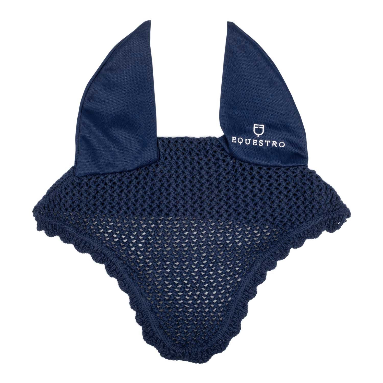 Equestro Knitted fly veil with elastic ears