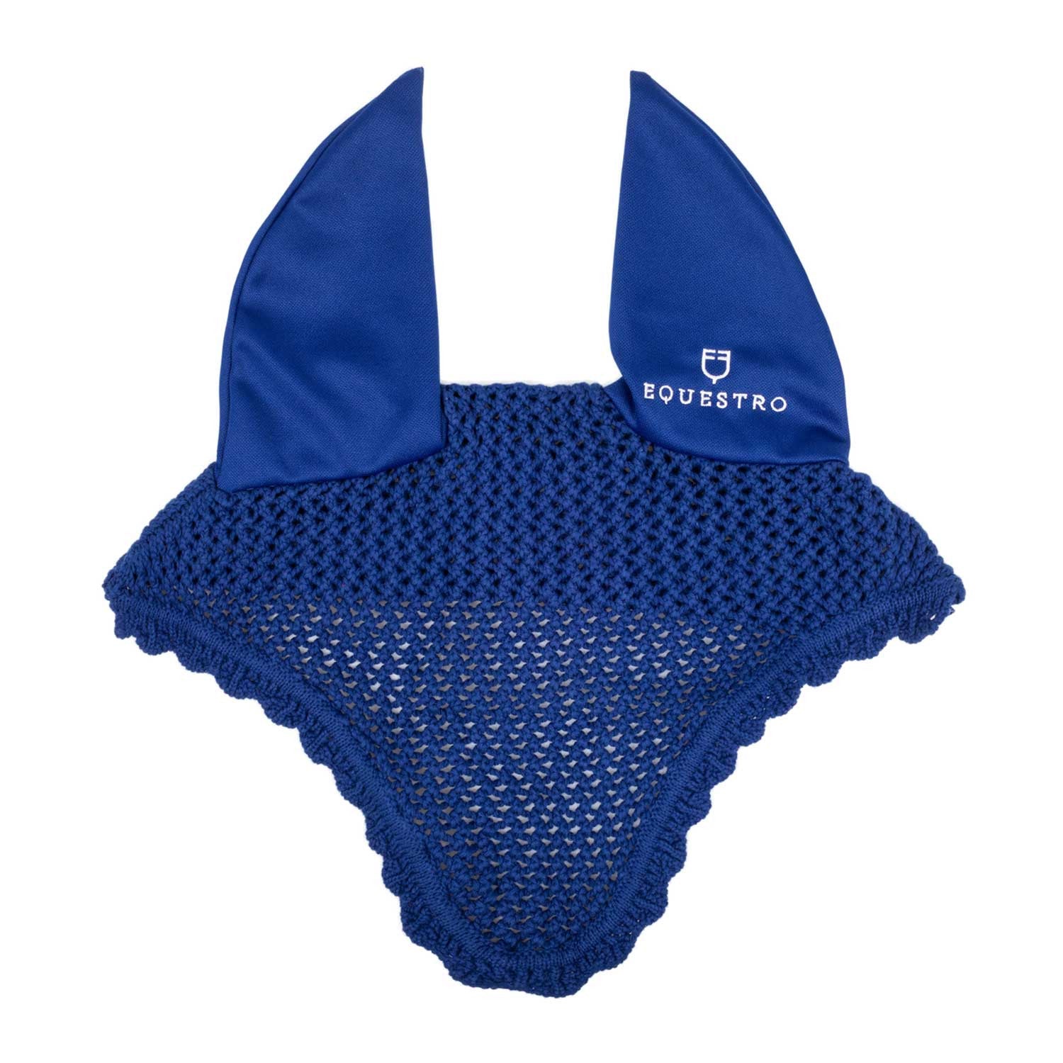Equestro Knitted fly veil with elastic ears