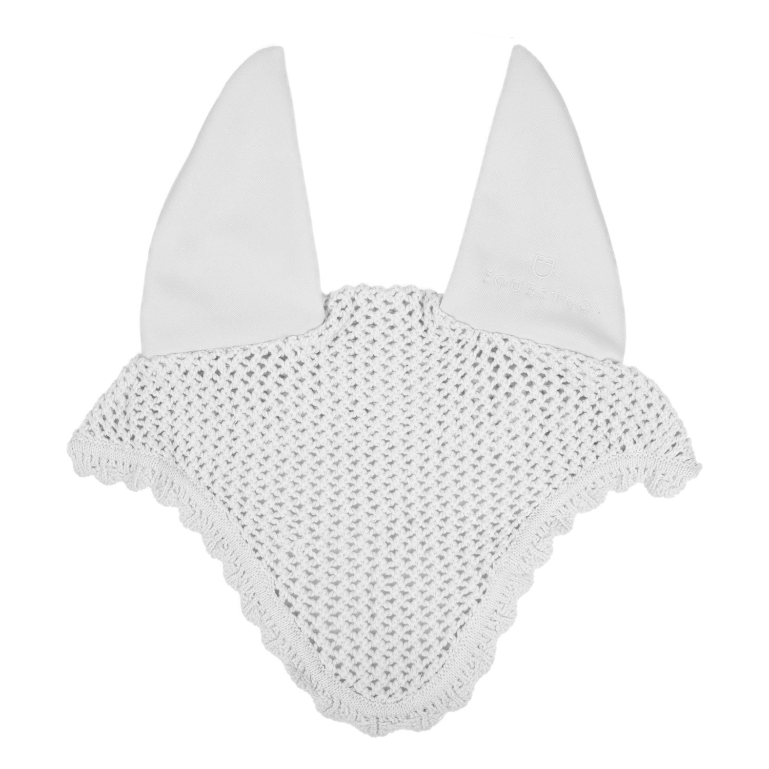 Equestro Knitted fly veil with elastic ears