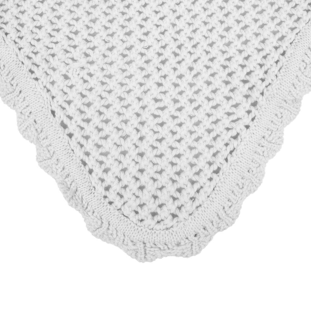 Knitted fly veil with elastic ears