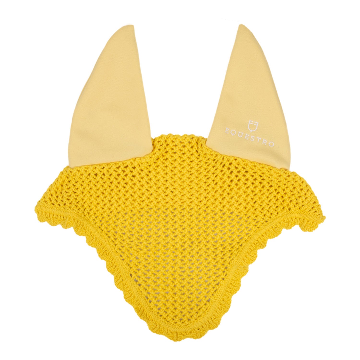 Equestro Knitted fly veil with elastic ears