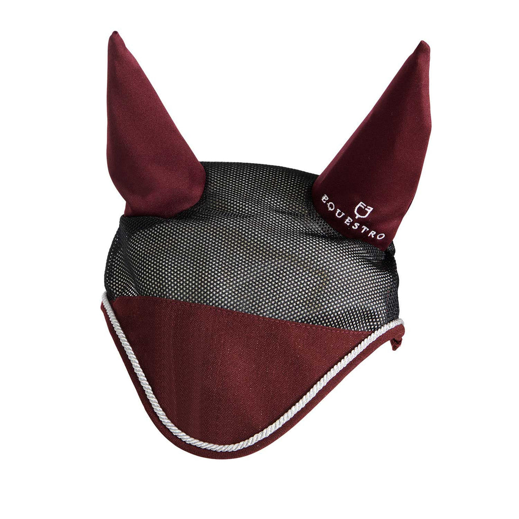 Cotton fly veil and perforated mesh fabric