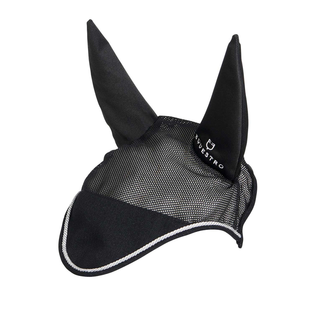 Cotton fly veil and perforated mesh fabric