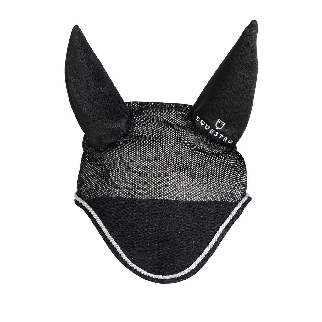Cotton fly veil and perforated mesh fabric