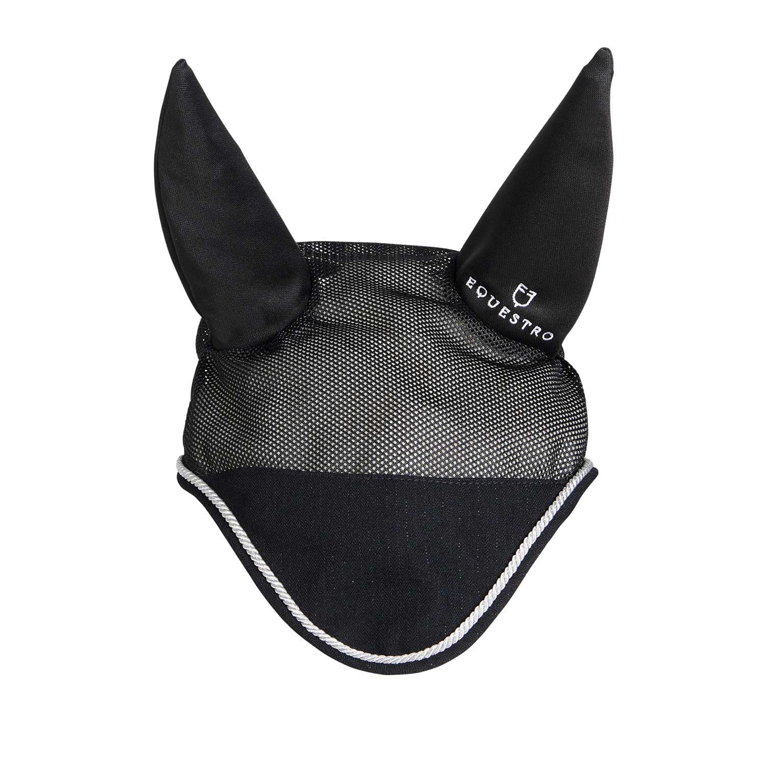 Cotton fly veil and perforated mesh fabric