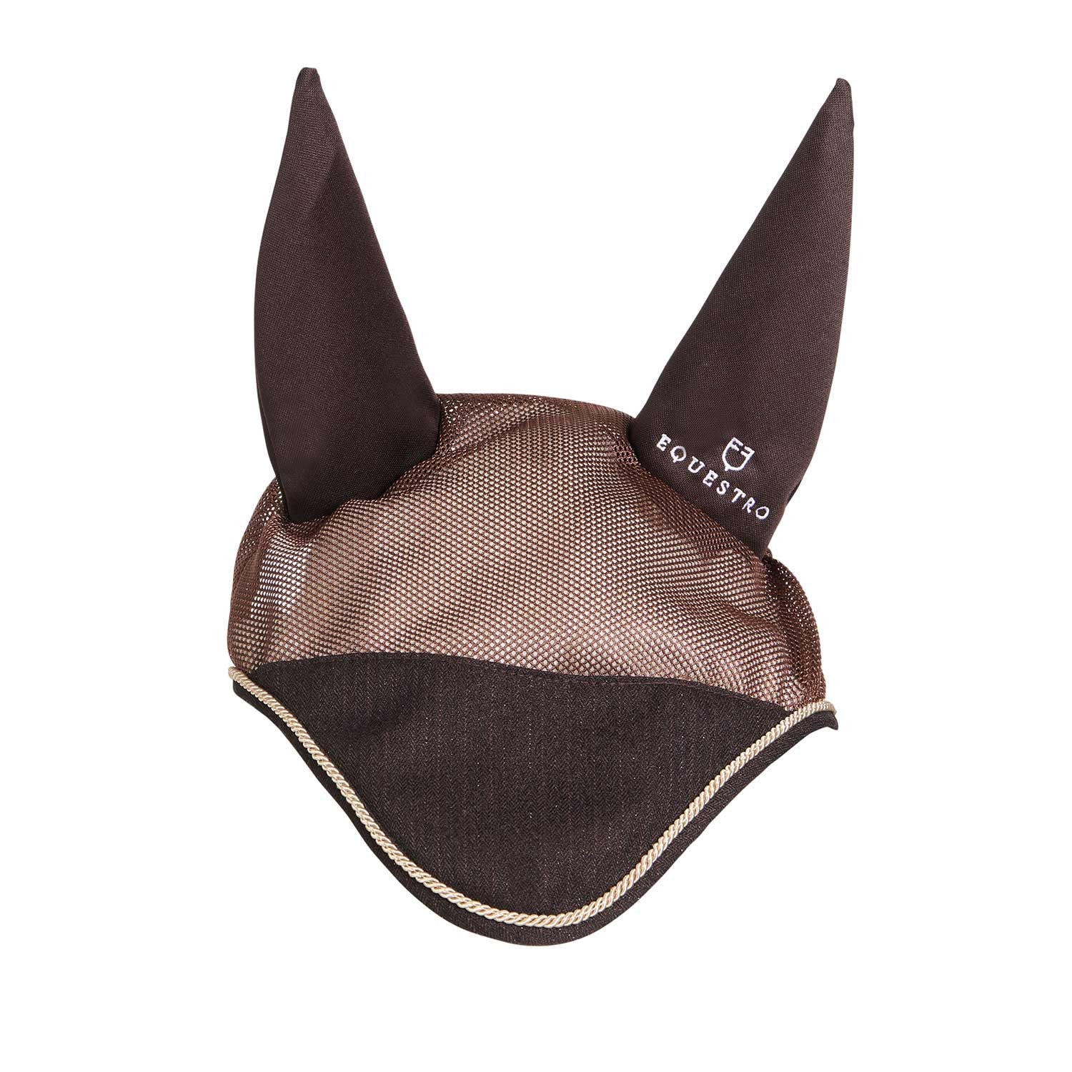 Cotton fly veil and perforated mesh fabric