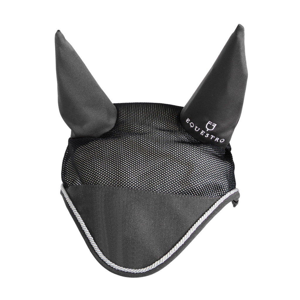 Cotton fly veil and perforated mesh fabric