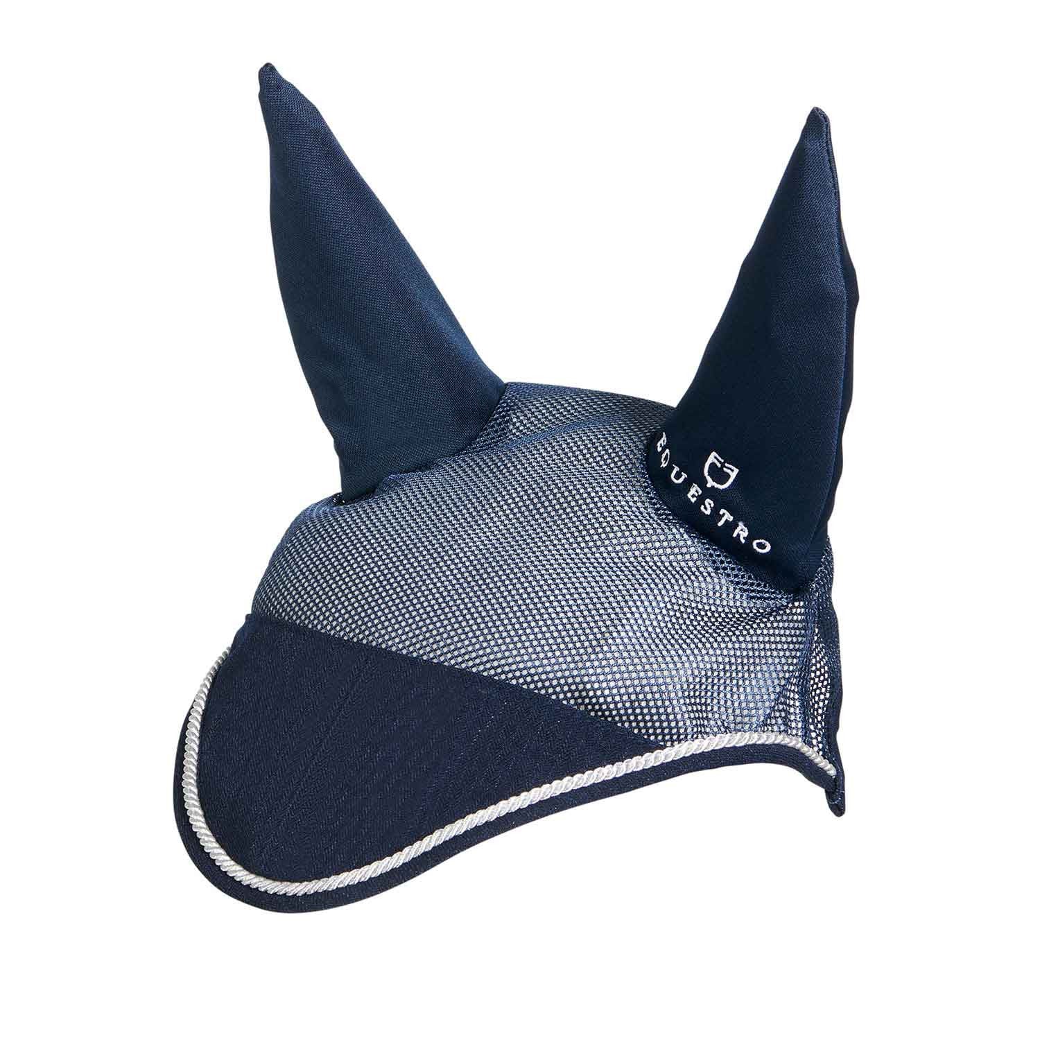 Equestro Cotton fly veil and perforated mesh fabric