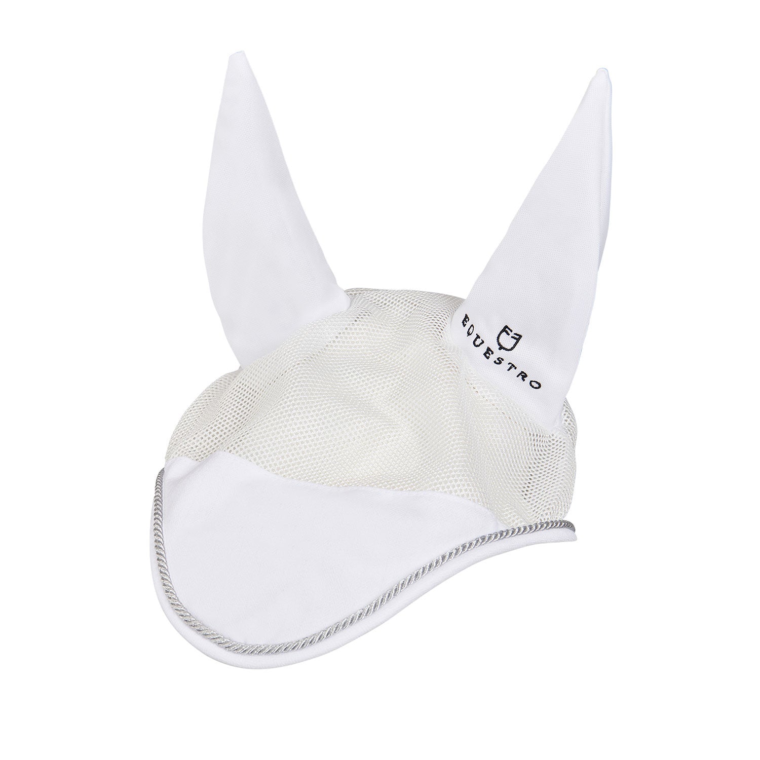 Equestro Cotton fly veil and perforated mesh fabric