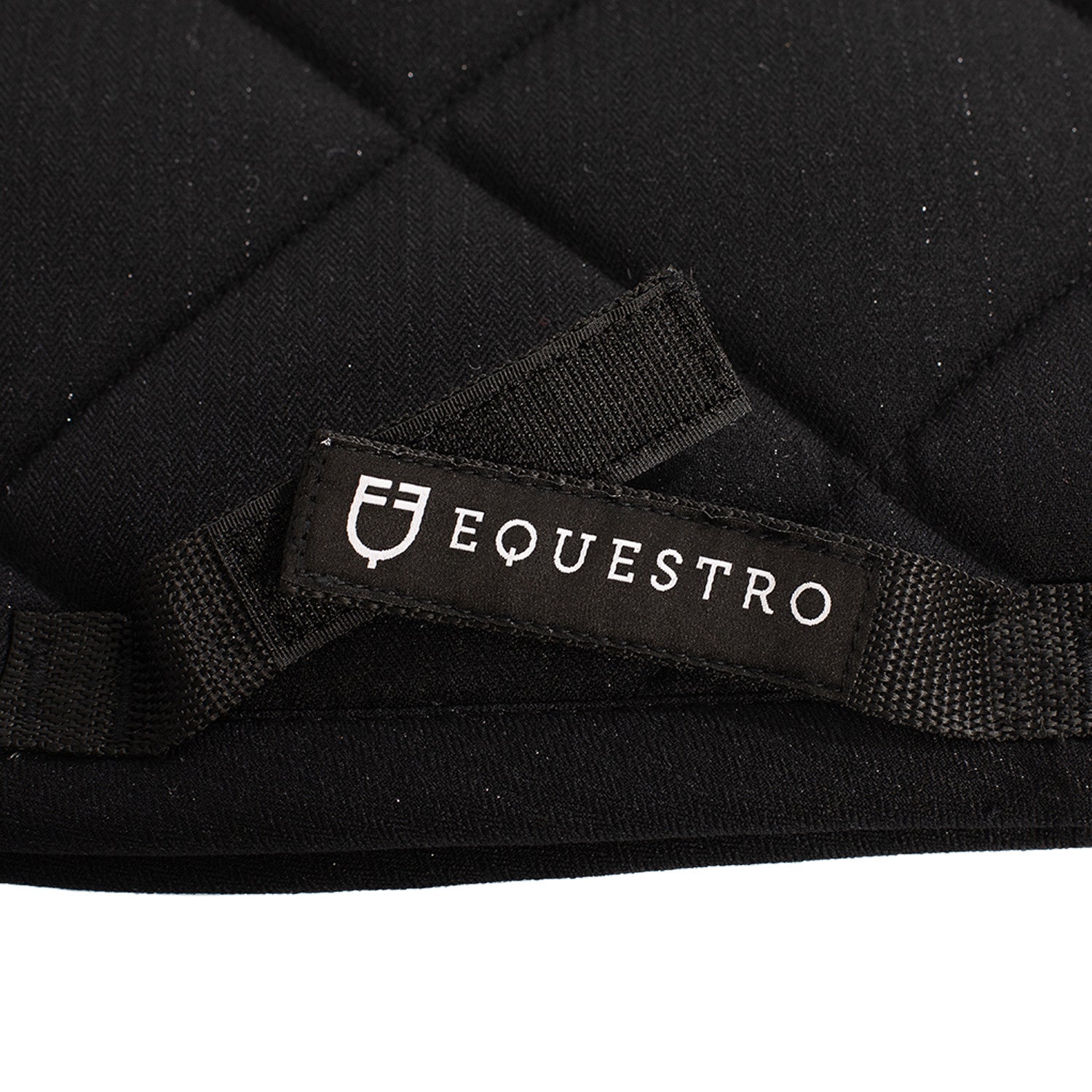 Jumping saddle pad in cotton with trimmings with logo