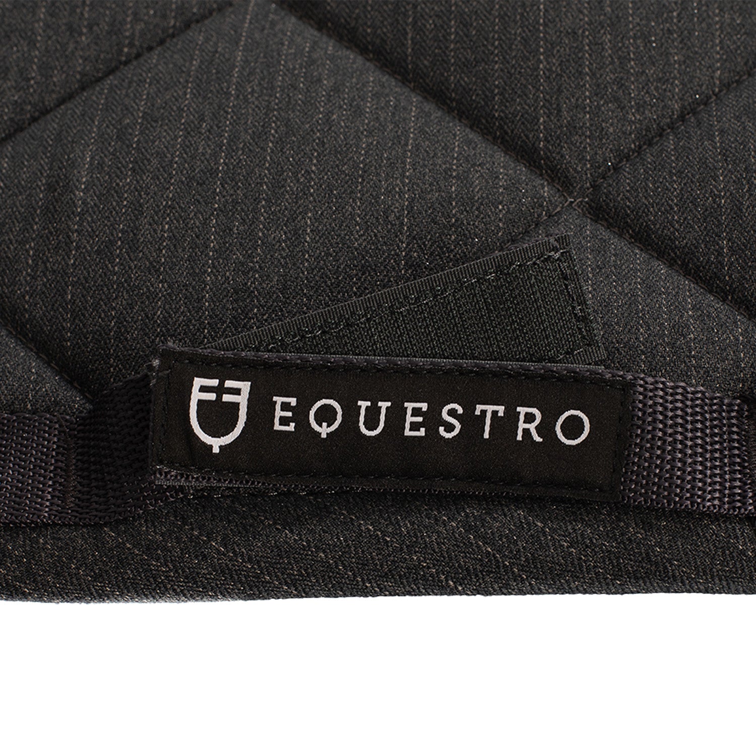 Jumping saddle pad in cotton with trimmings with logo