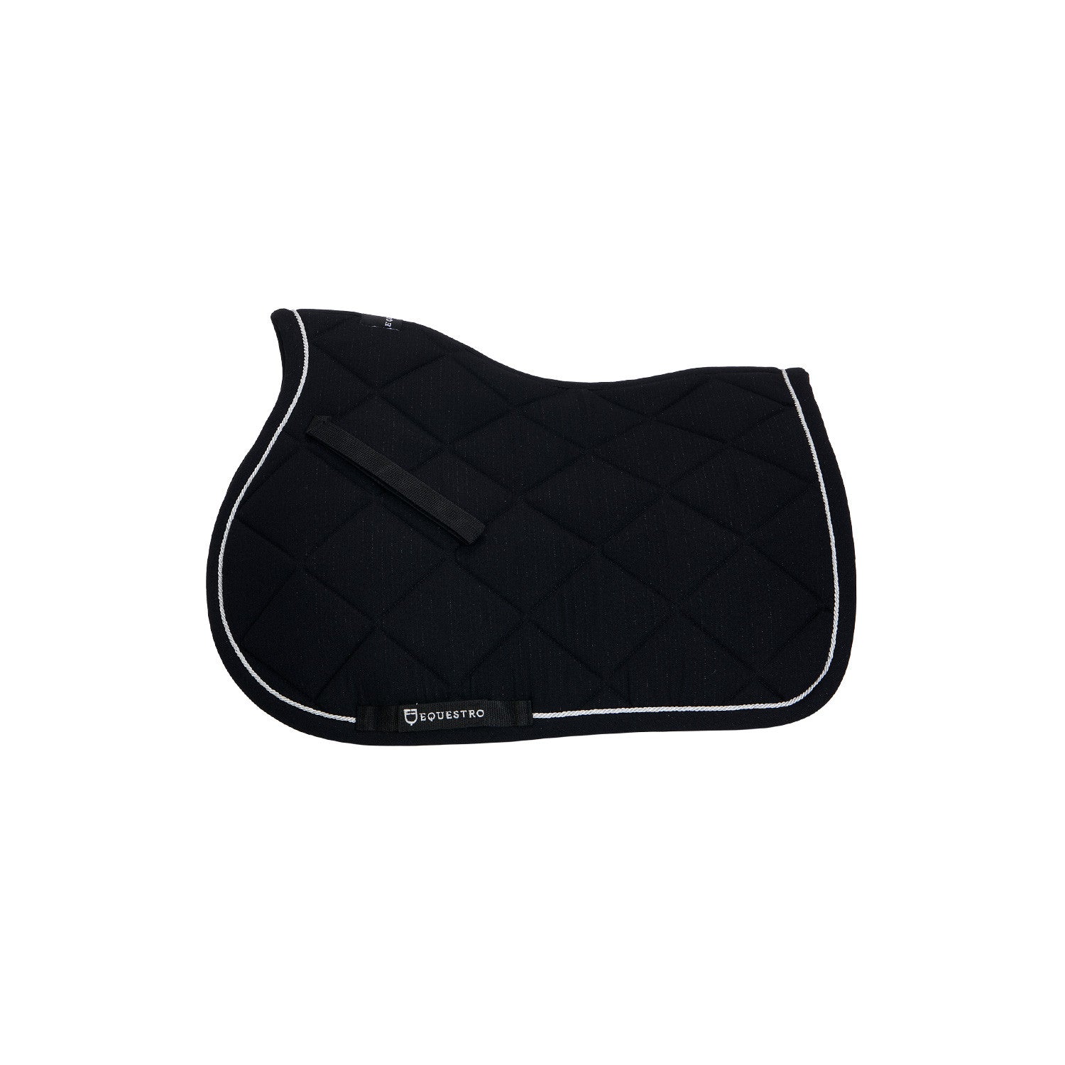 Pony jumping saddle pad in cotton with trimmings
