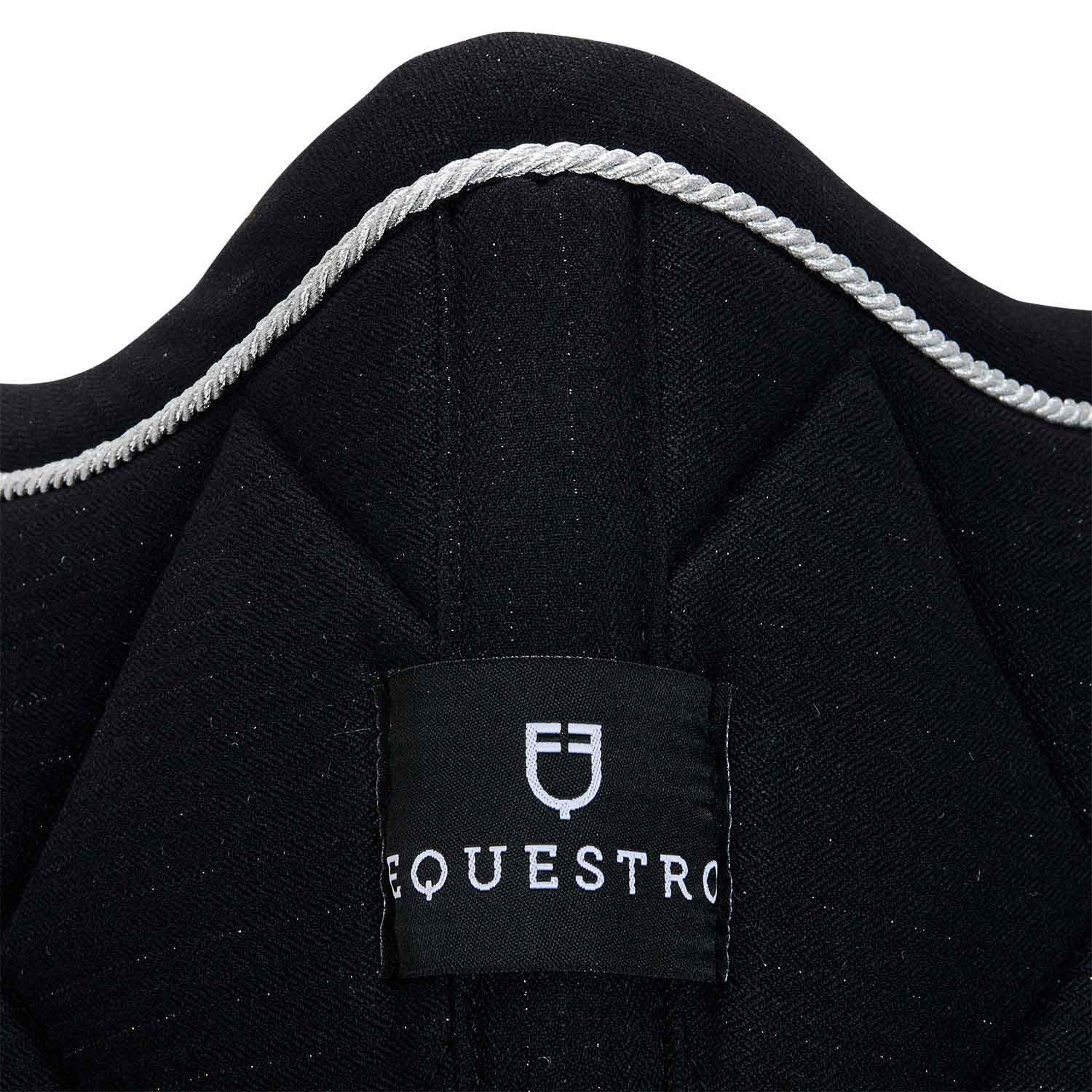 Pony jumping saddle pad in cotton with trimmings