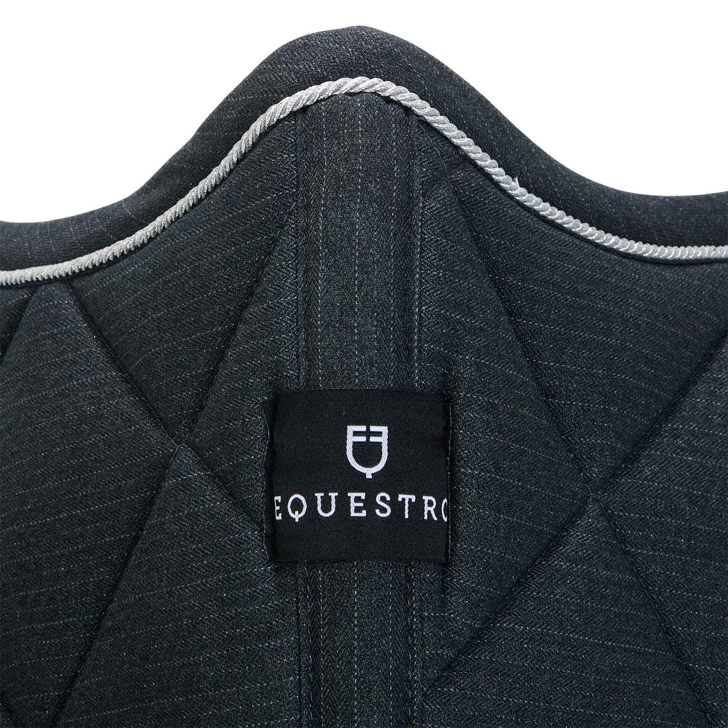 Pony jumping saddle pad in cotton with trimmings