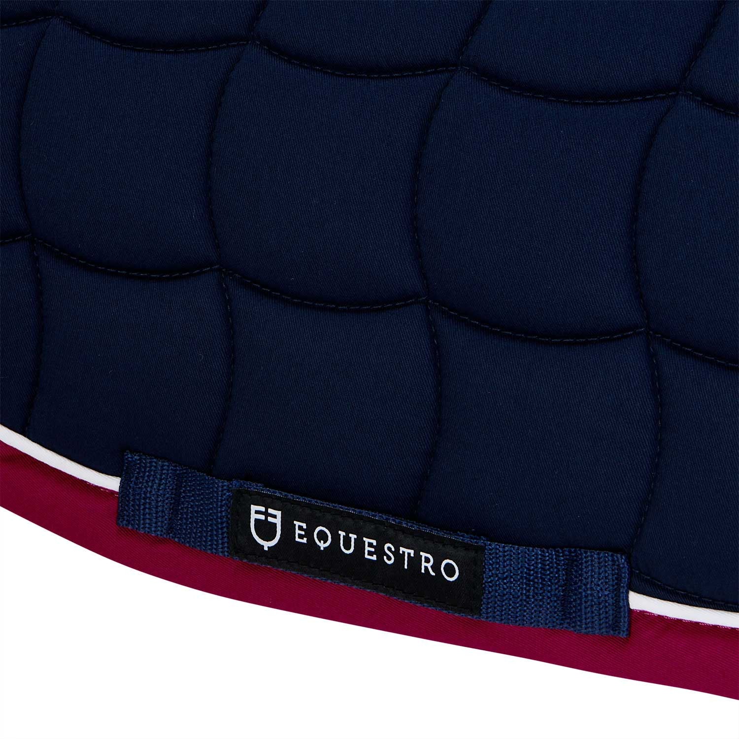 Tricolor jumping pony saddle pad