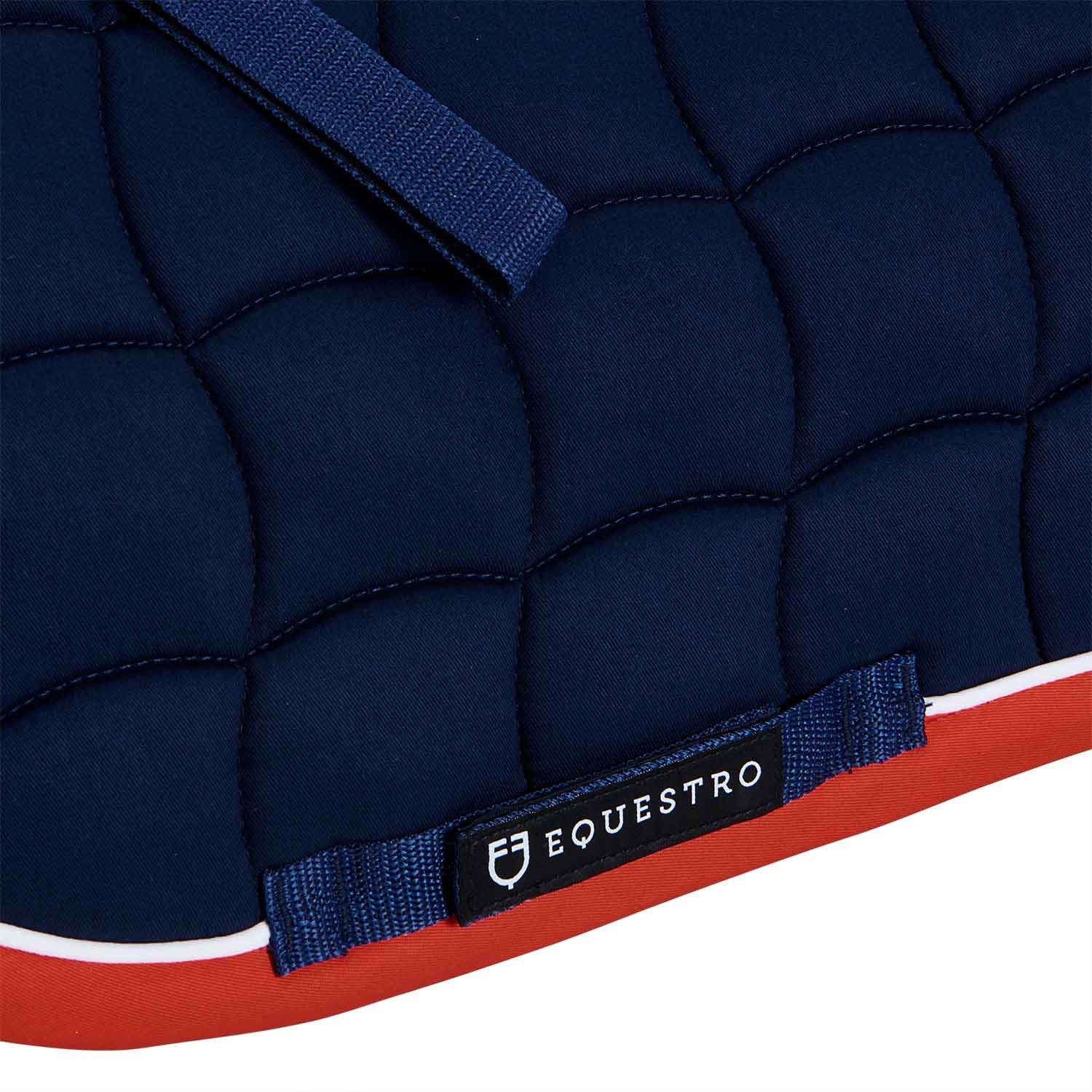 Tricolor jumping pony saddle pad
