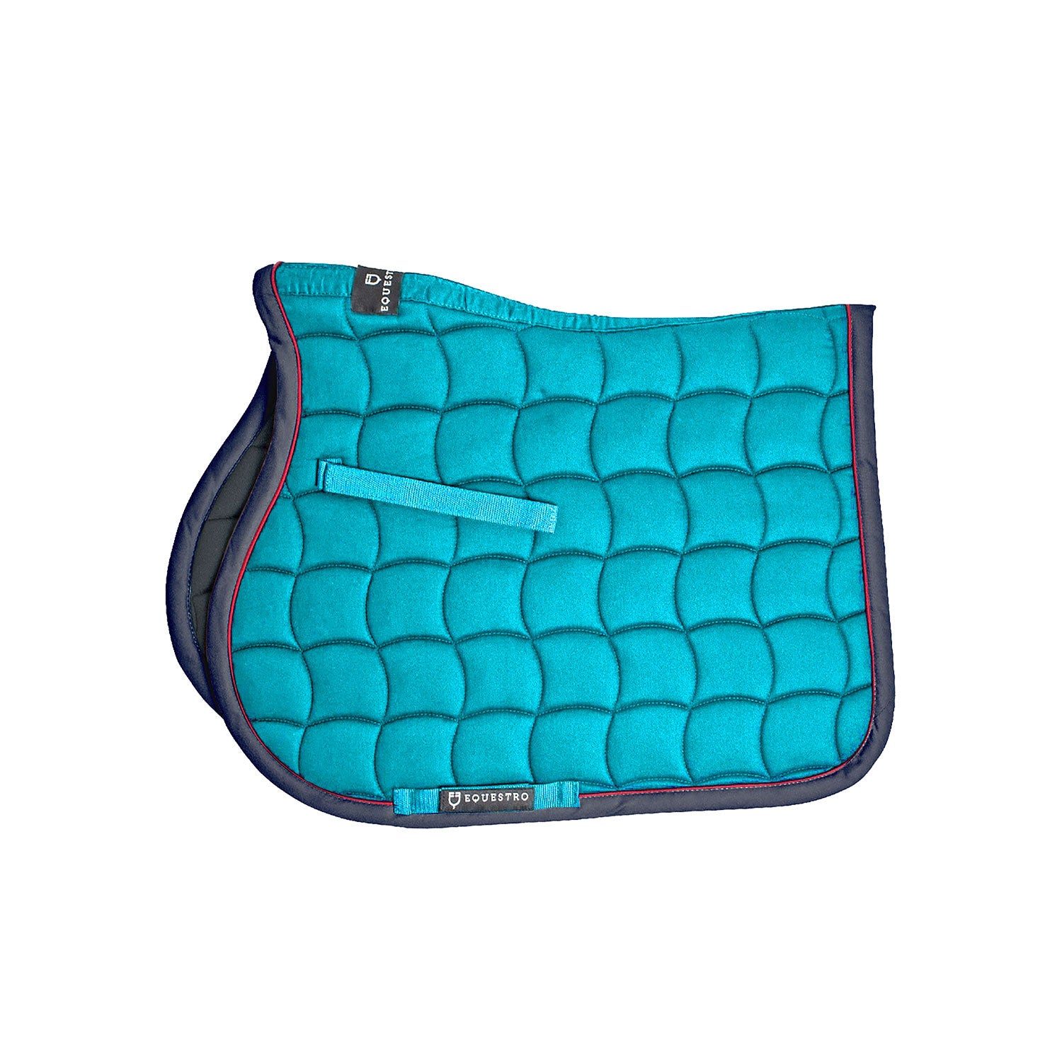 Equestro Jumping saddle pad with contrasting trimmings