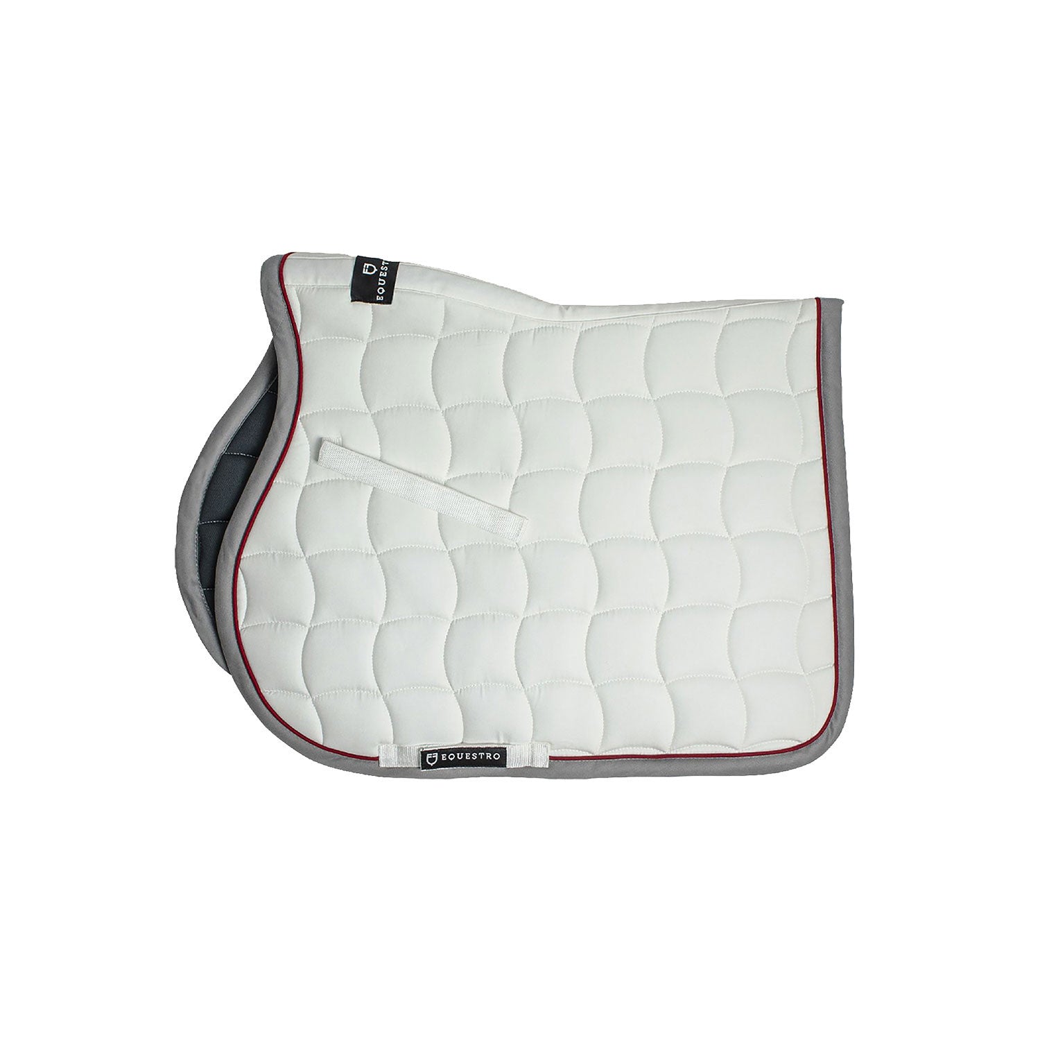 Equestro Jumping saddle pad with contrasting trimmings