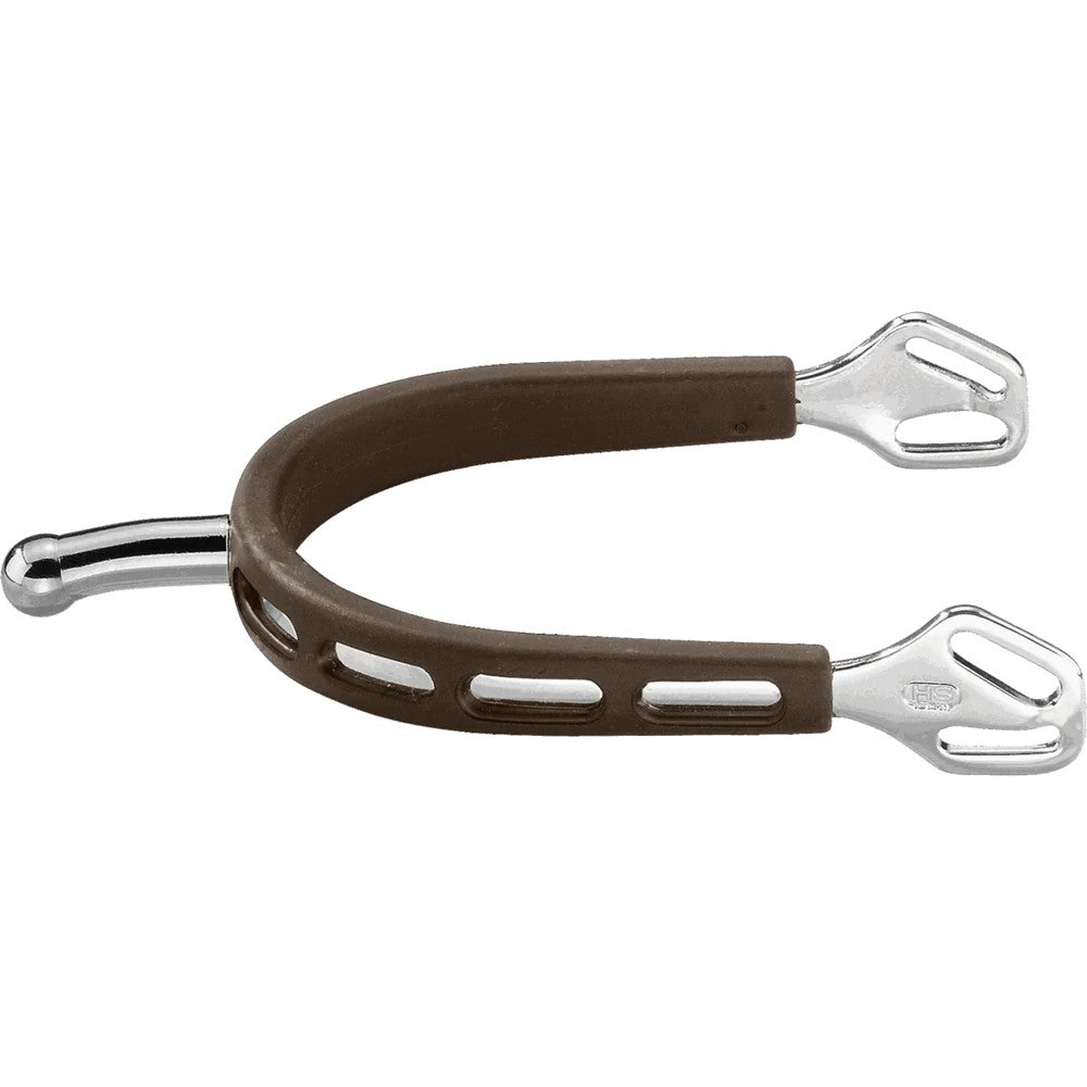 Sprenger Ultra Fit BROWN Grip Spurs - Ball End