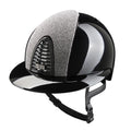 Kep Cromo2 - Vanity- Polish Black Polo with vanity silver front and black crystal logo