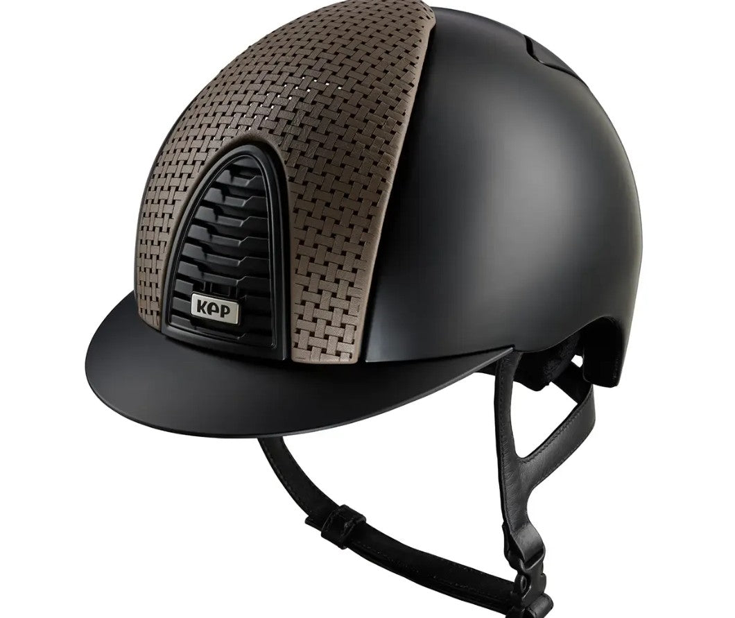Kep Cromo2 - Verona - Textile Black with Verona Taupe Front