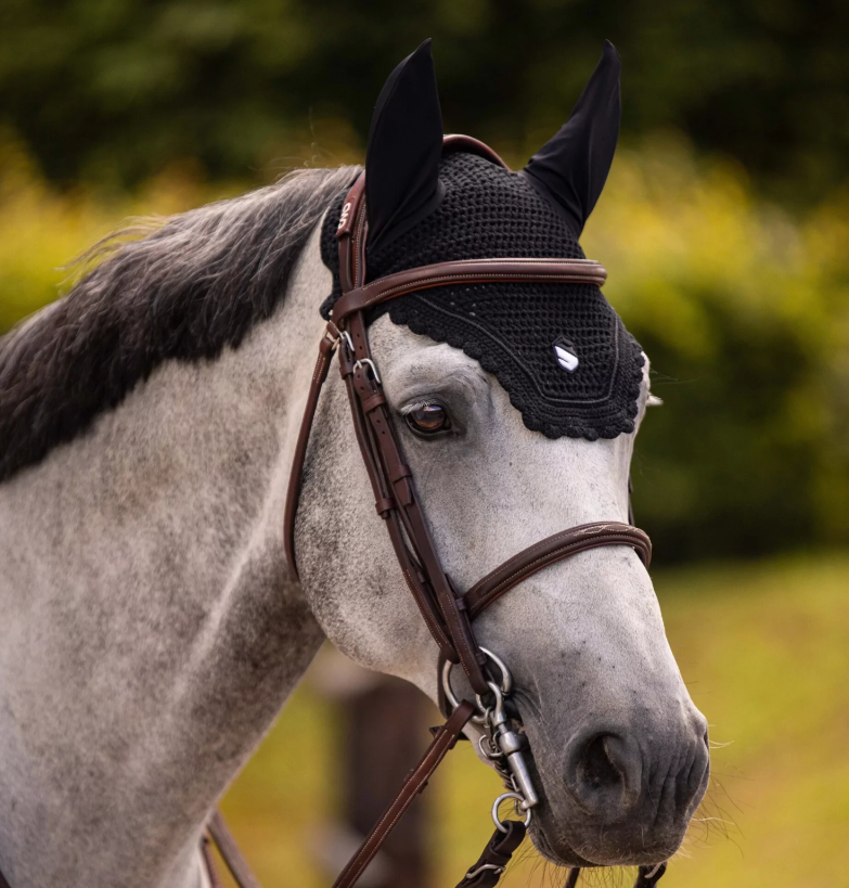 Samshield Soundshield Fly Veil Embroidery- Black