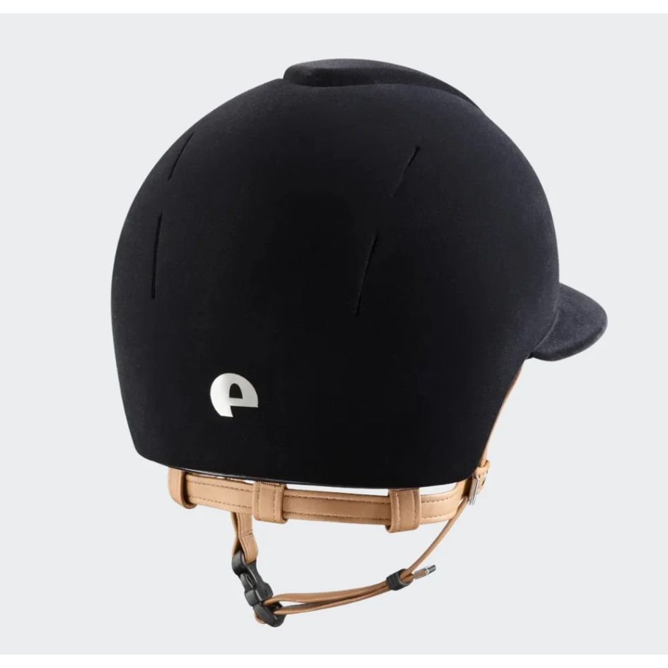 Kep Smart Nova- Velvet Black Polo Peak (beige chinstrap)