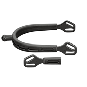 Sprenger 'Black Series' Ultra Fit Extra Grip Spurs - Ball End