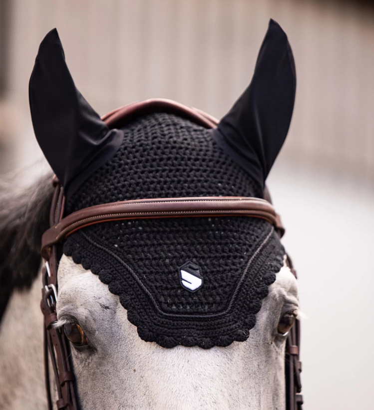 Samshield Soundshield Fly Veil Embroidery- Black