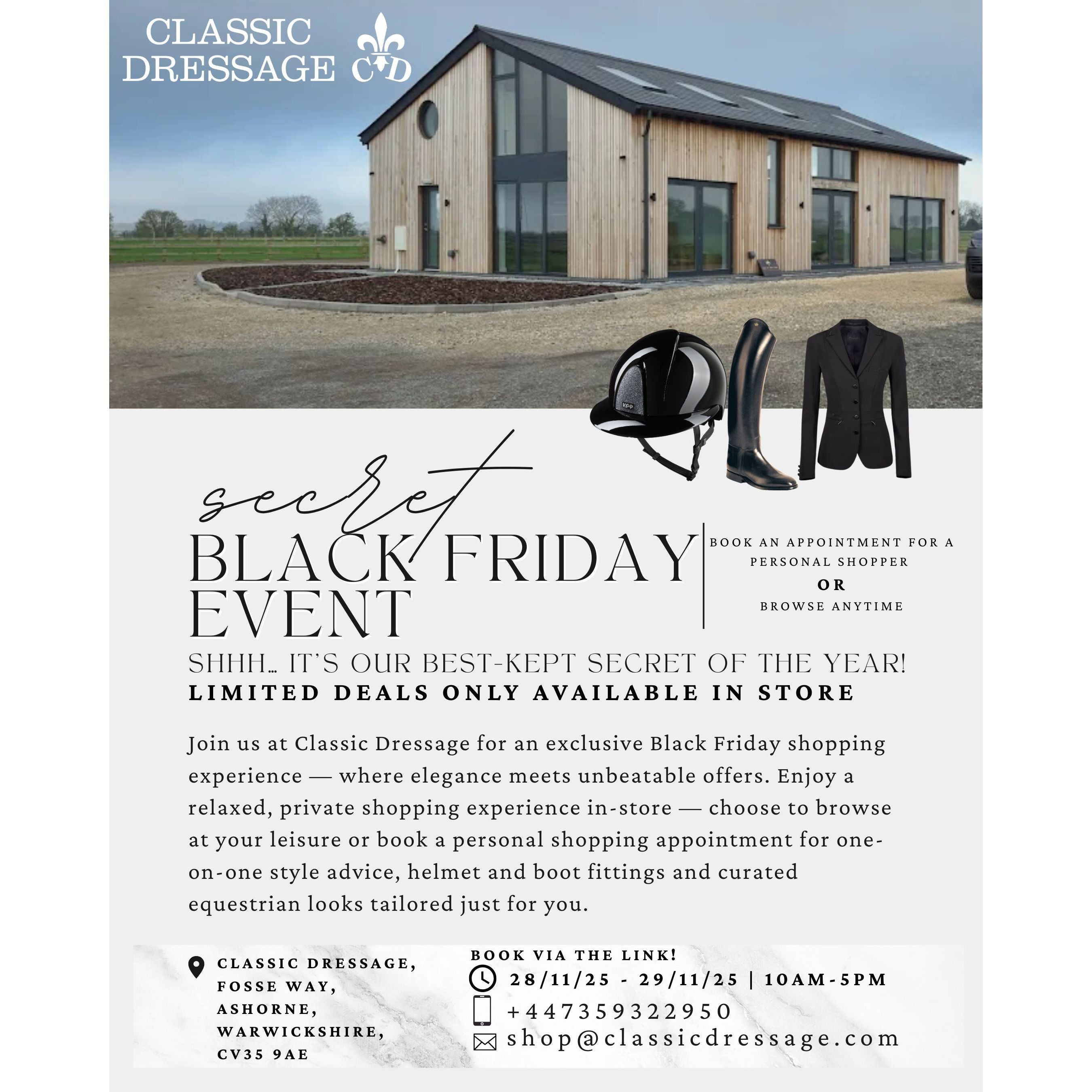 Black Friday In-Store Event