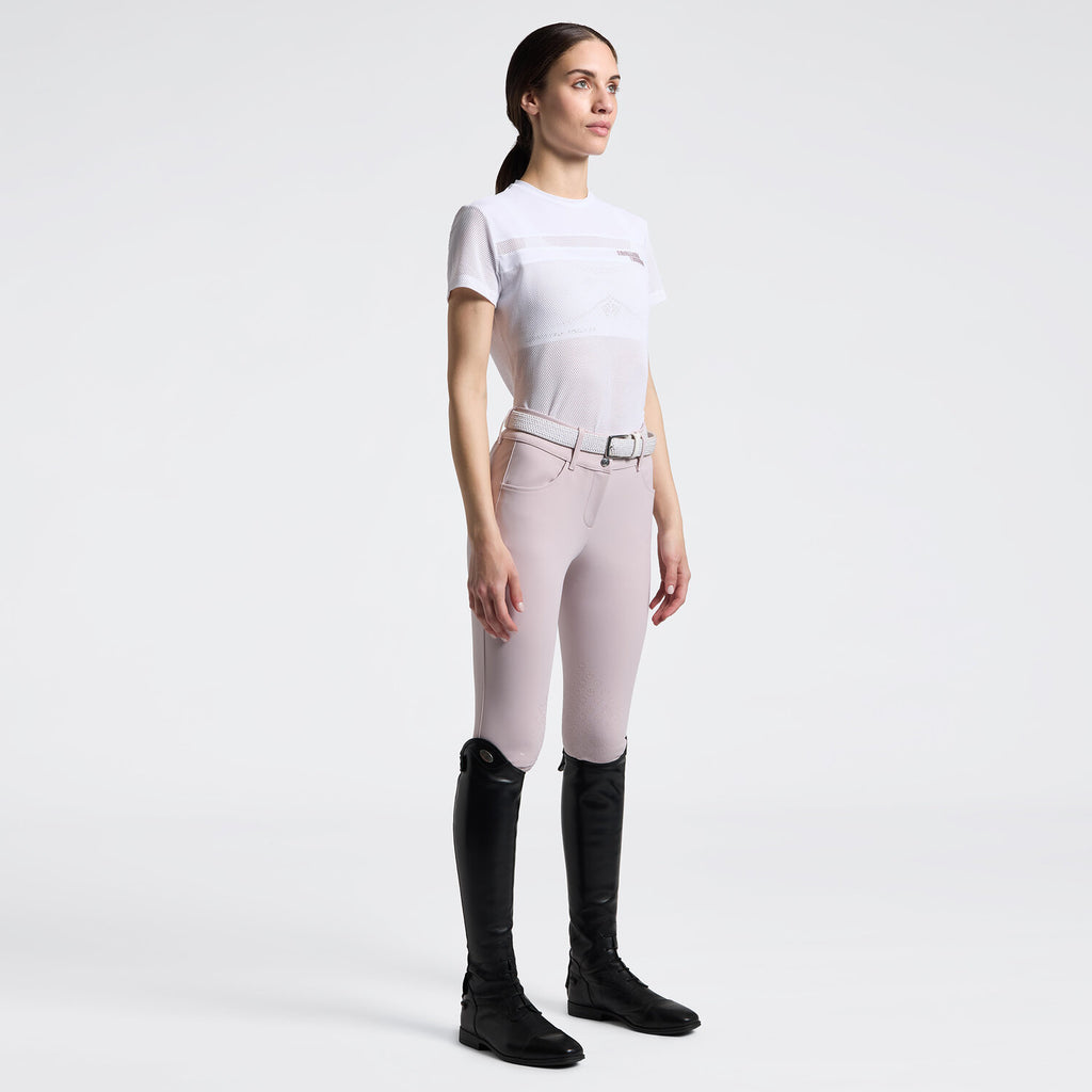 CT SS26 Perforated T-Shirt- White