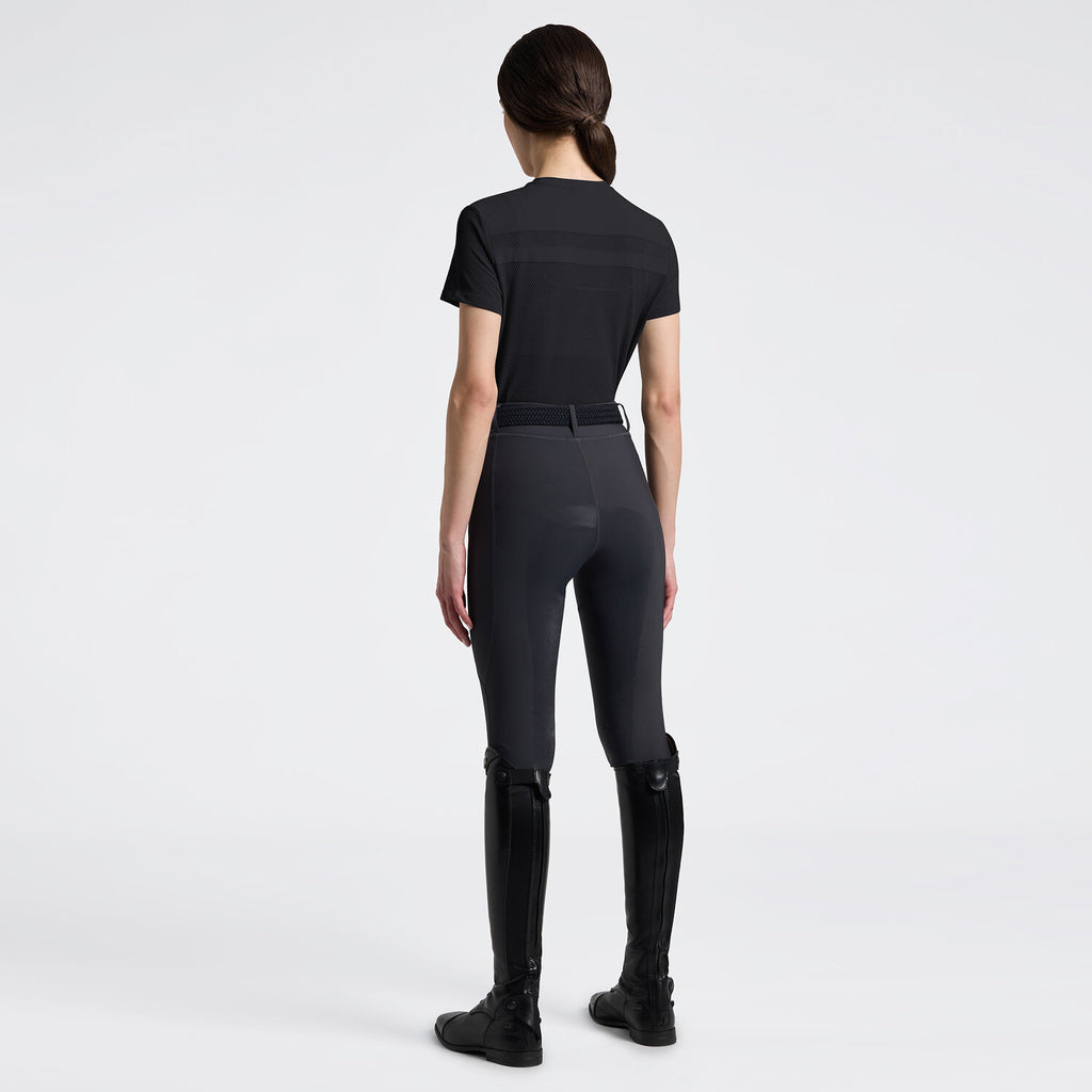CT SS26 Perforated T-Shirt- Charcoal
