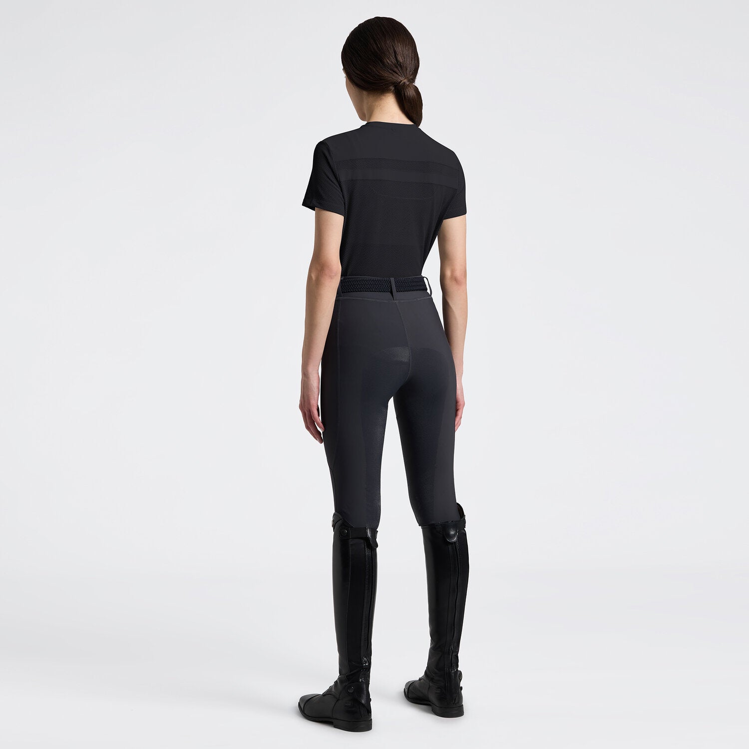 CT SS26 Perforated T-Shirt- Charcoal