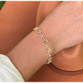 Stirrup & Lead - Two Tone Snaffle Bracelet