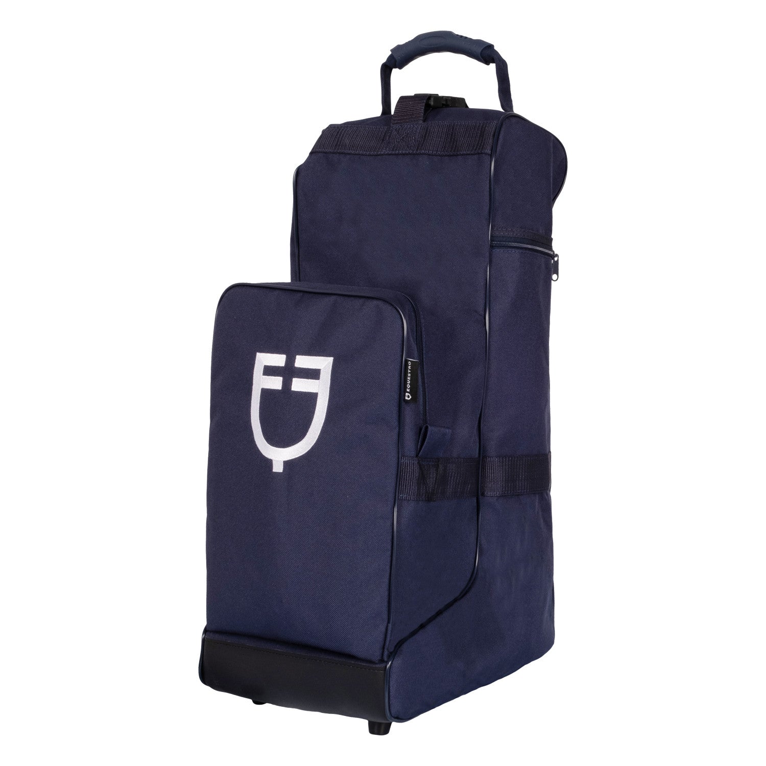 Riding boots and cap bag with rubber reinforcement
