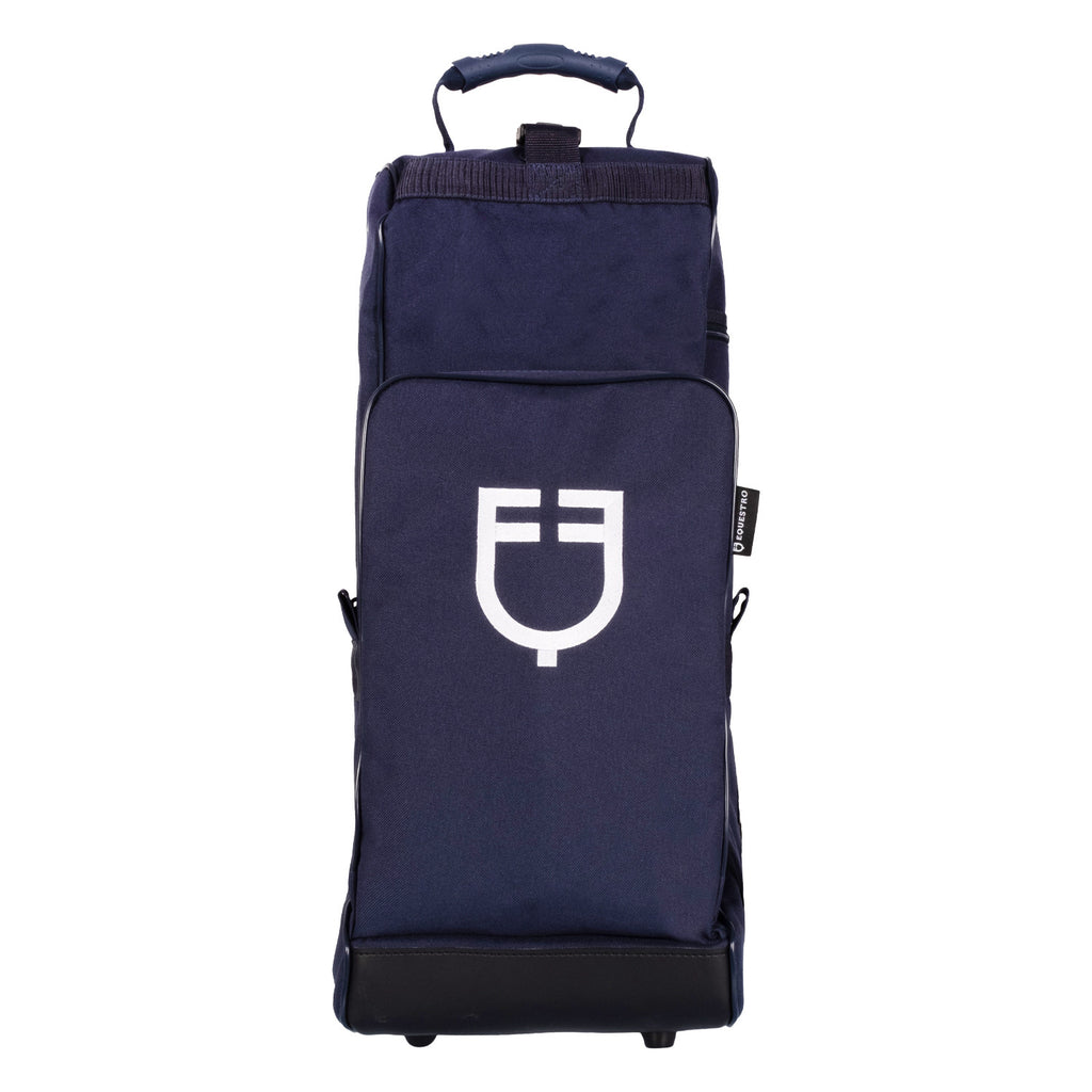 Riding boots and cap bag with rubber reinforcement