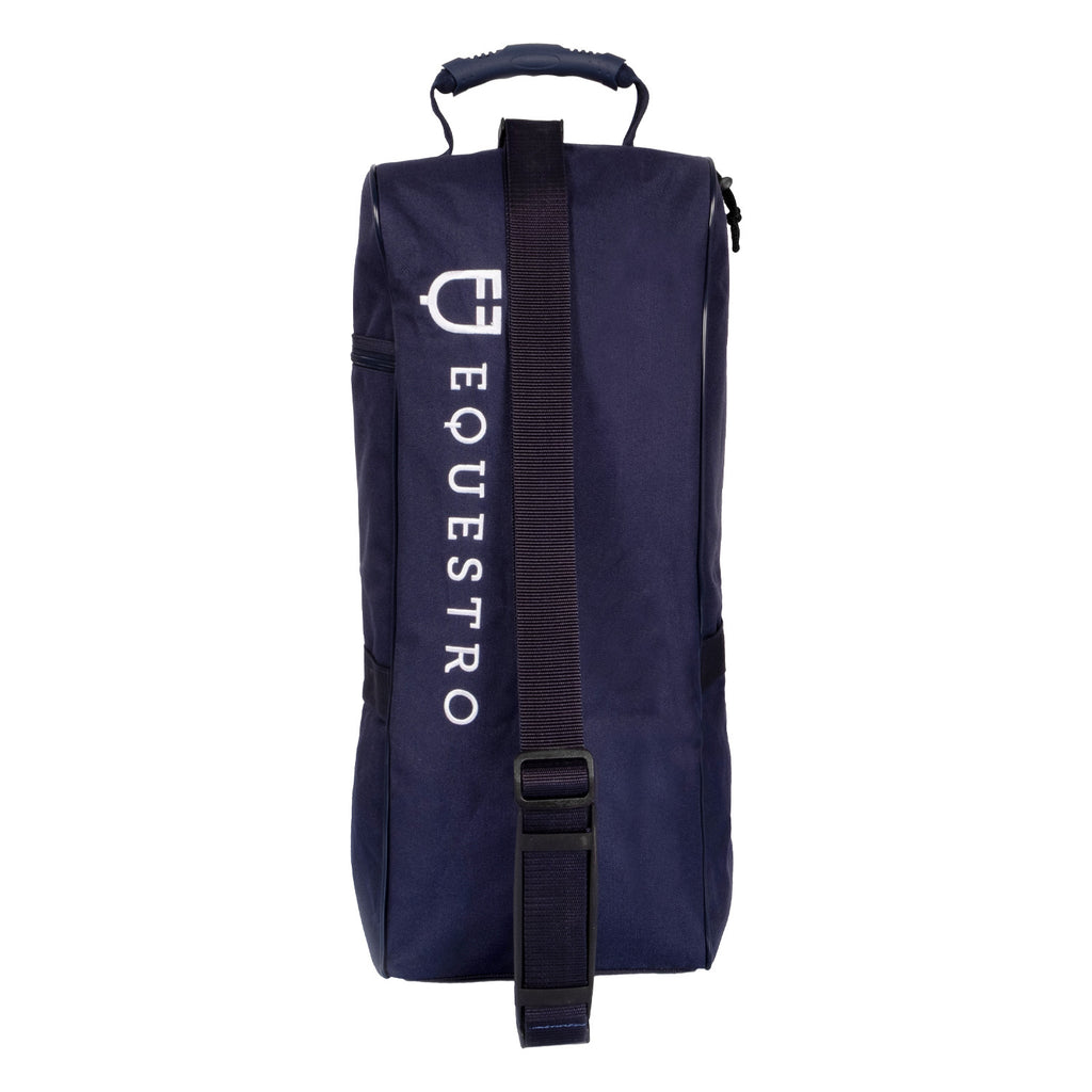 Riding boots and cap bag with rubber reinforcement