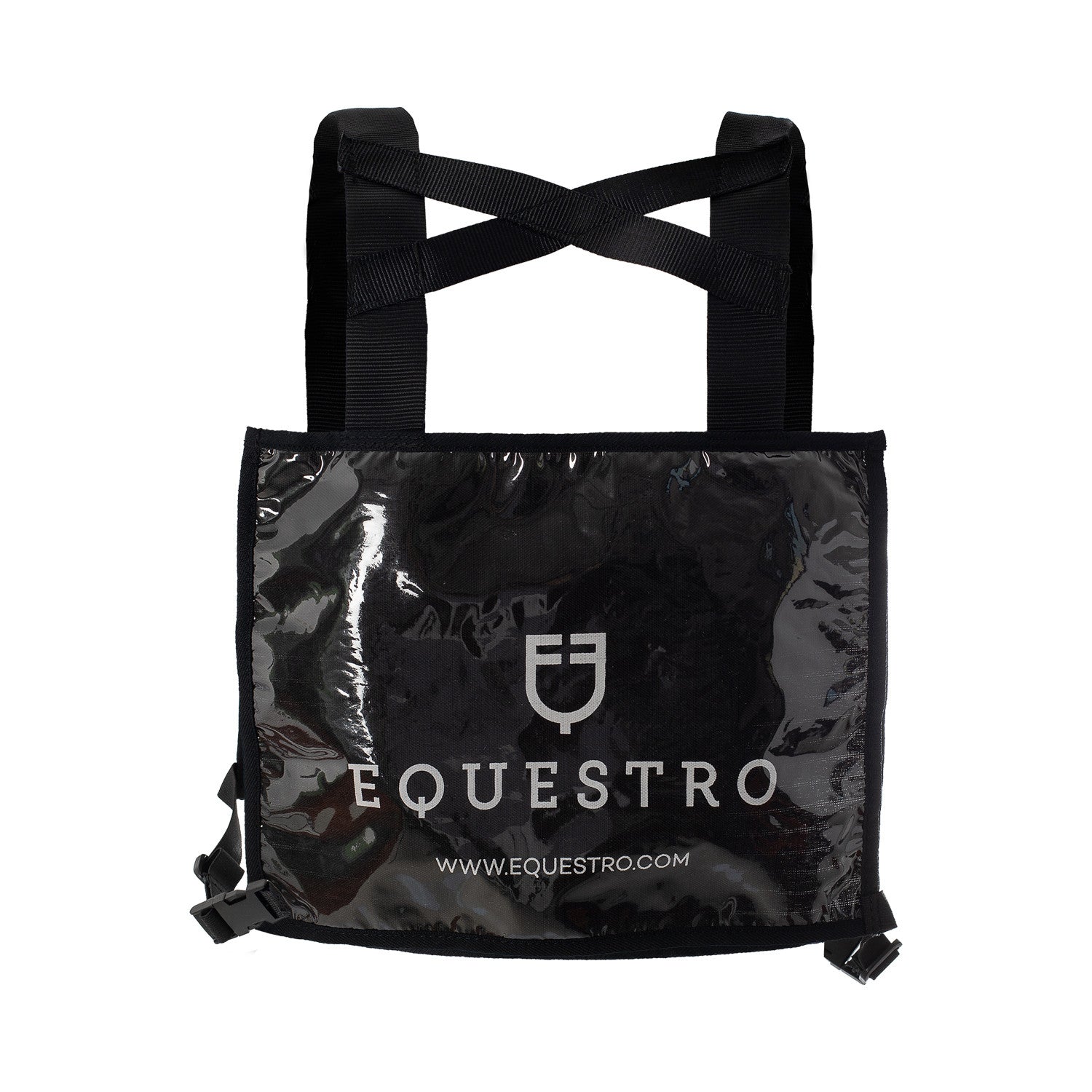Polyester number holder bib