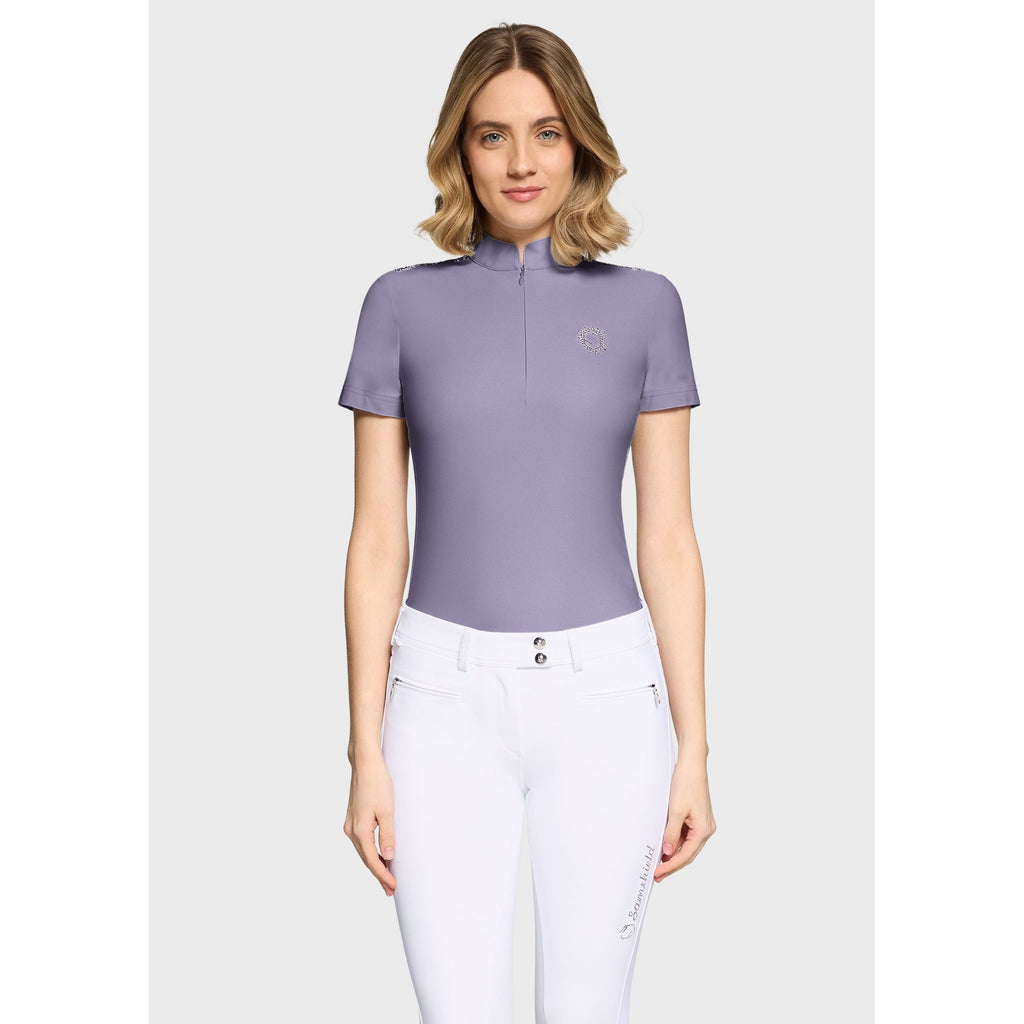 Samshield SS26 Bruna Premium Short Sleeve Training Top - Lavender Gray