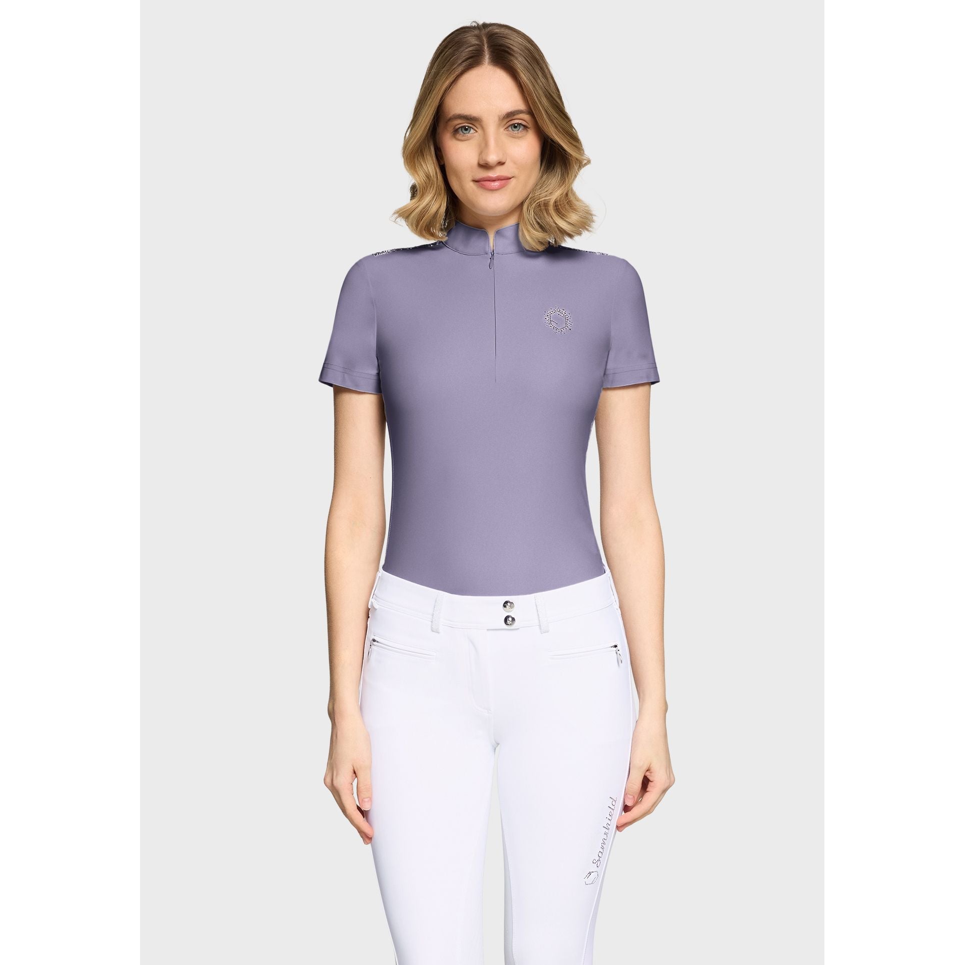 Samshield SS26 Bruna Premium Short Sleeve Training Top - Lavender Gray