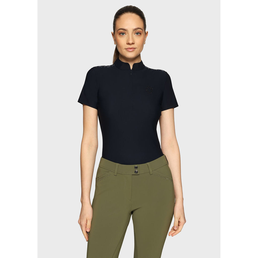 Samshield SS26 Bruna Premium Short Sleeve Training Top - Navy