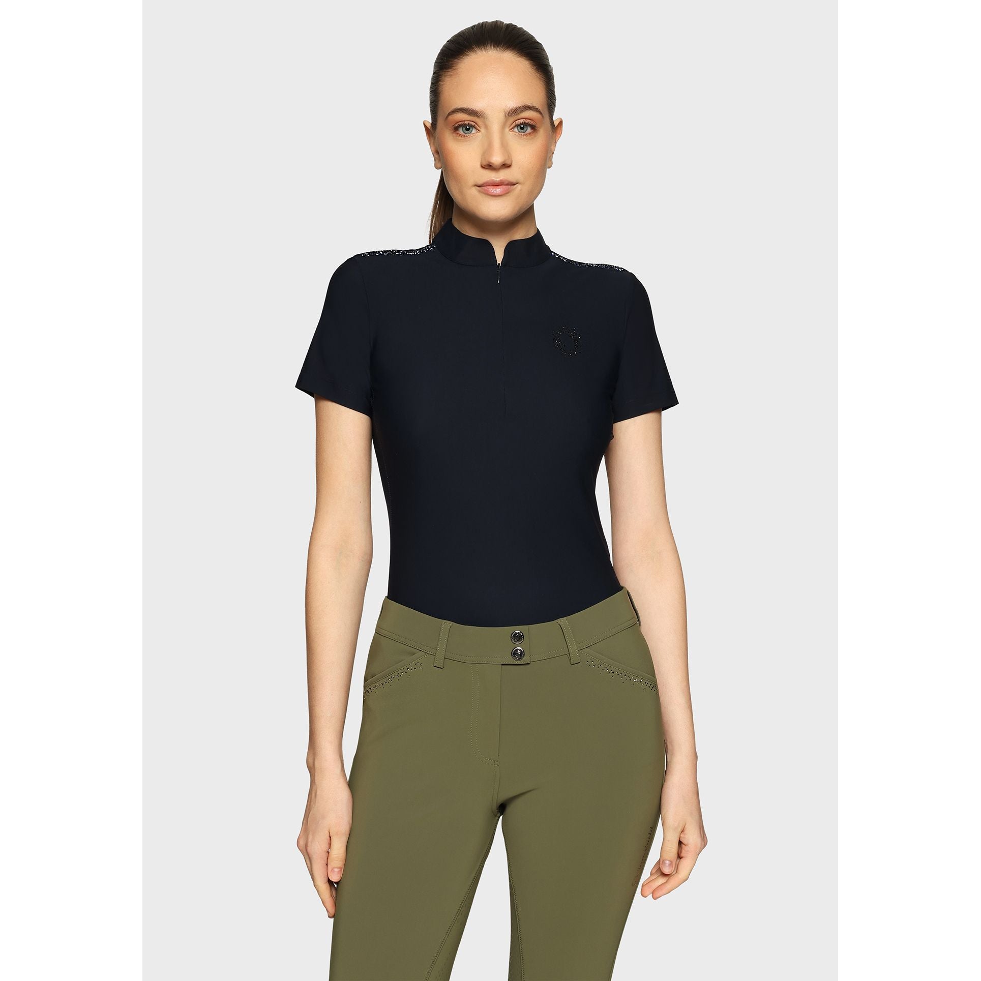 Samshield SS26 Bruna Premium Short Sleeve Training Top - Navy