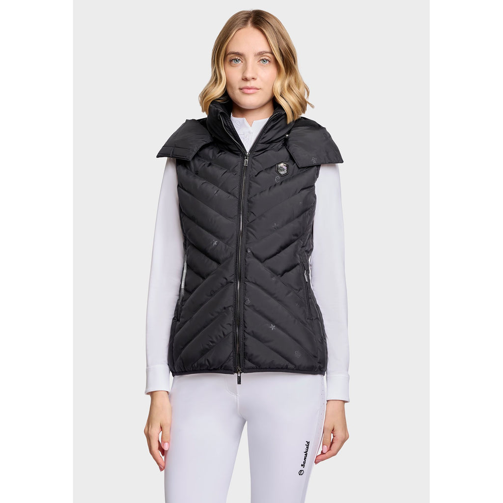 Samshield AW26 Chamonix Emblem Edition - Sleeveless Puffer - Black