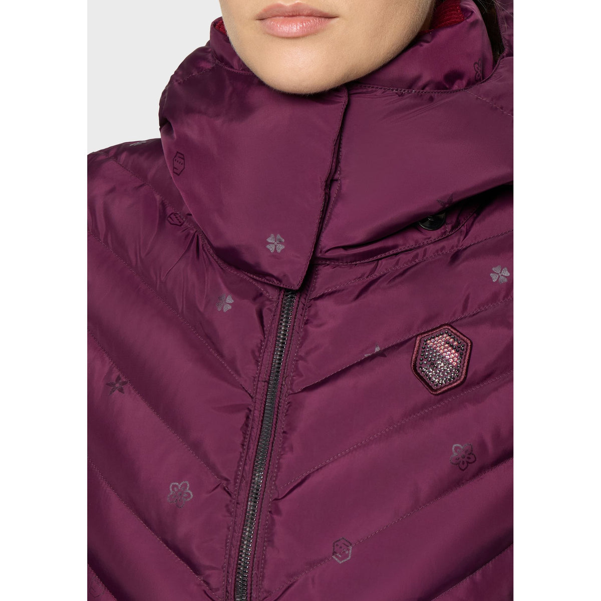 Samshield AW26 Chamonix Emblem Edition - Sleeveless Puffer - Plum