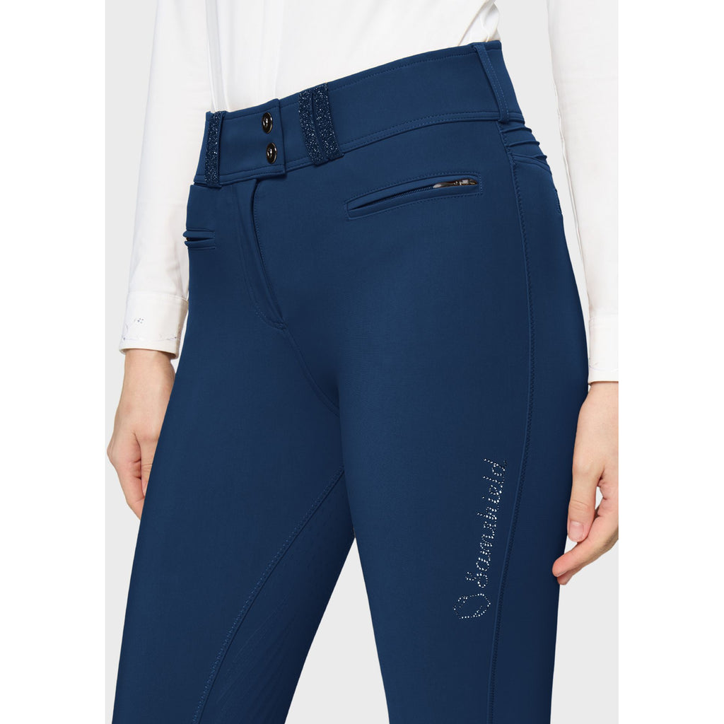 Samshield AW26 Claranova Full Grip Breeches - Cosmic Blue
