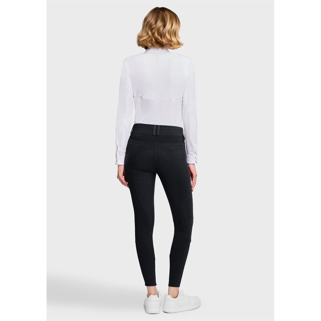 Samshield AW26 Clara Floral Full Grip Breeches - Black